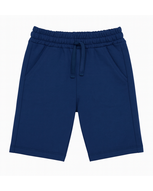Bermuda basica Para niño Azul