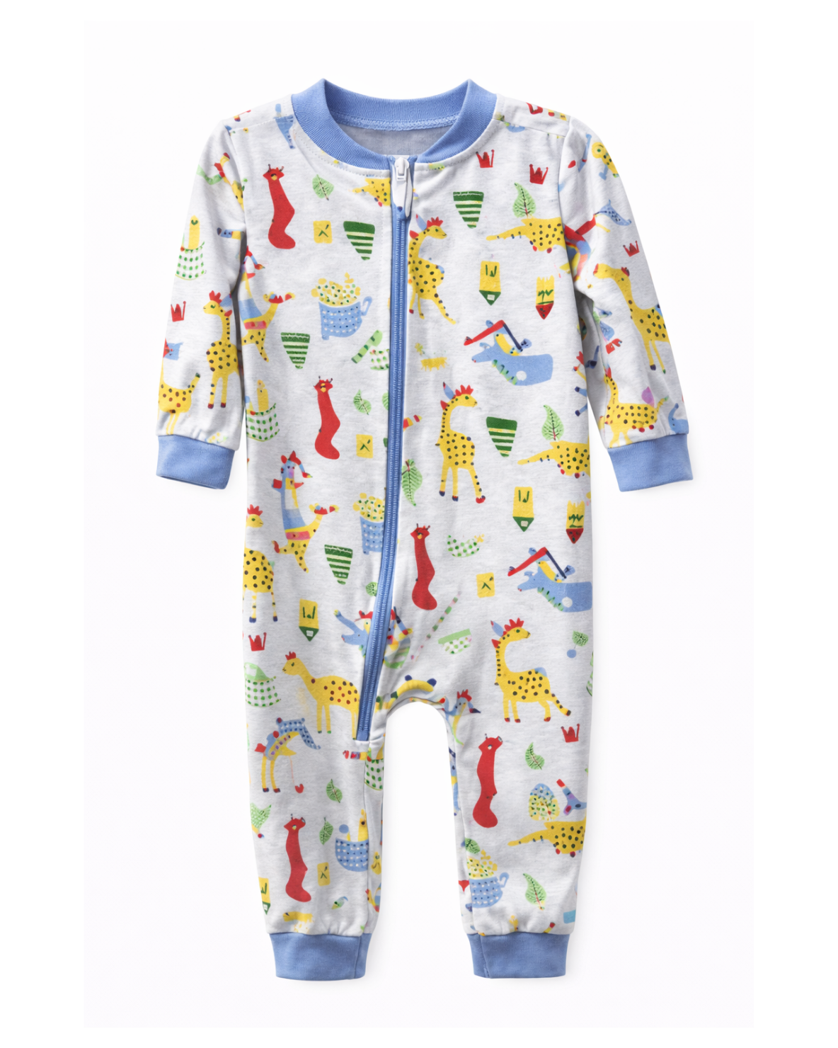 Pijama enterizo para bebé niño estampada
