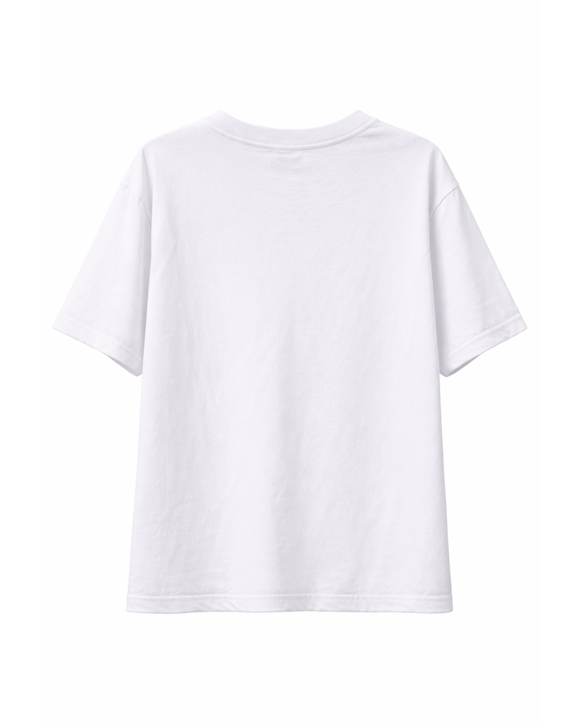 Camiseta Niño Oversize Estampado Texto Blanco