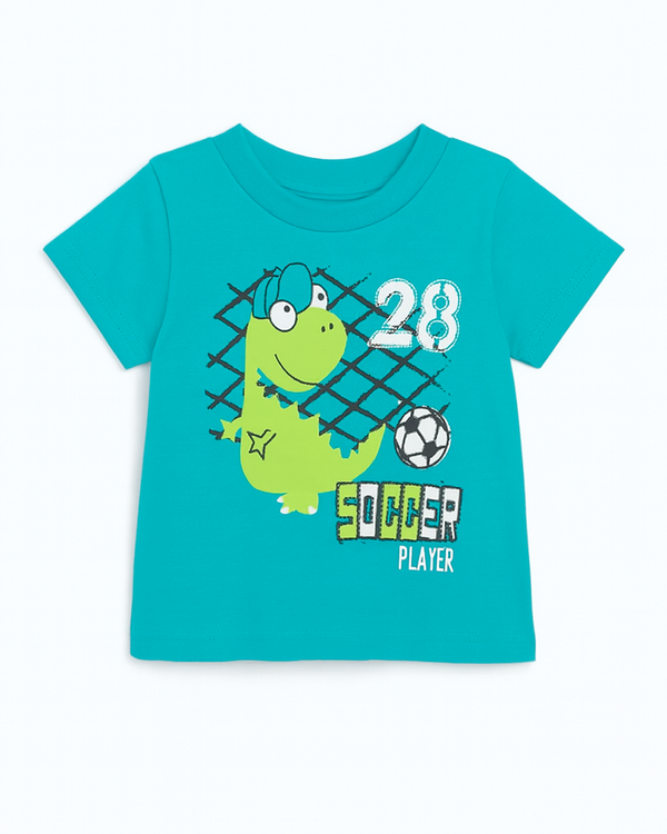 Camiseta básica para recien nacido niño Verde