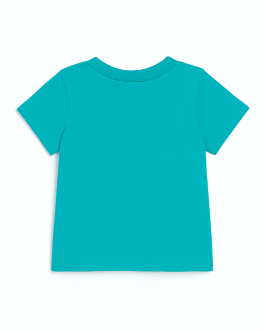 Camiseta básica para recien nacido niño Verde