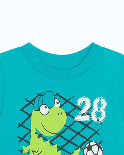 Camiseta básica para recien nacido niño Verde