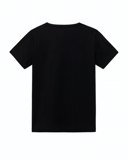 Camiseta de Niño Negra con Estampado de Momia