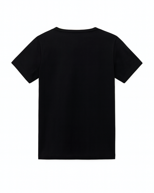 Camiseta de Niño Negra con Estampado de Momia
