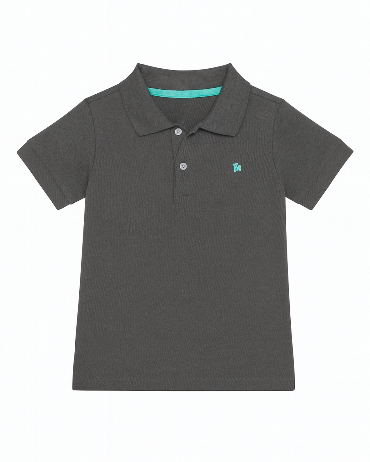 Polo básico para recien nacido niño Negro Cross