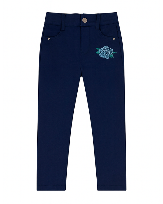 Pantalón azul marino elegante