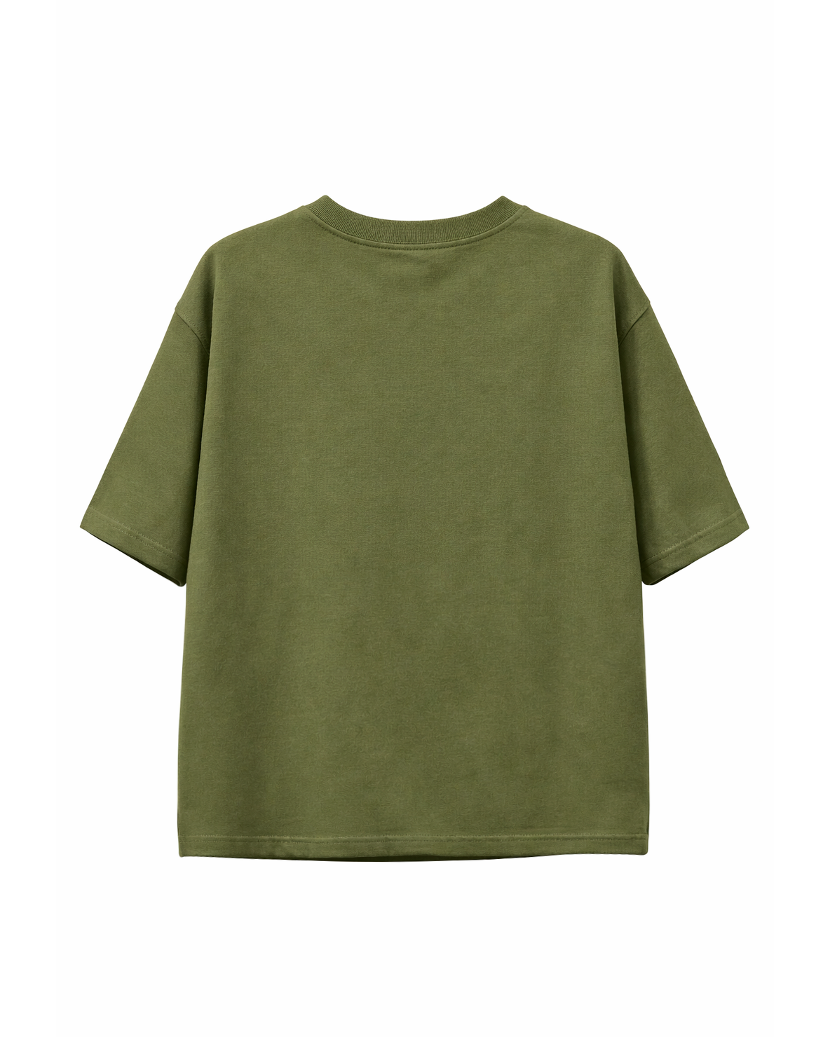 Camiseta Niño Oversize Estampado Wildlife Verde
