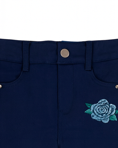 Pantalón azul marino elegante