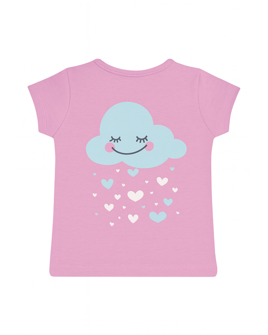 Blusa básica para recien nacida niña Lila