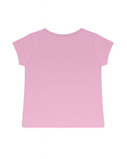 Blusa básica para recien nacida niña Lila