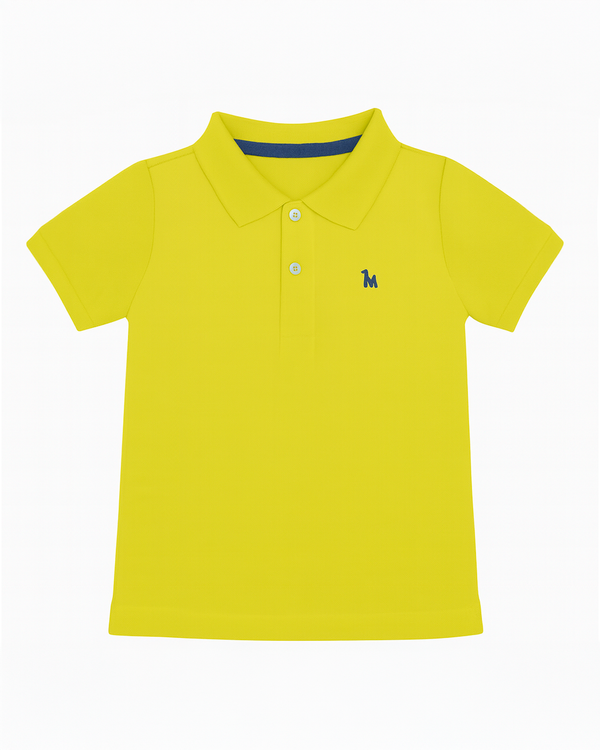 Polo básico para recien nacido niño Verde