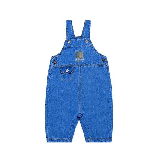 OVEROL EN DENIM - BEBÉ NIÑO - COLECCIÓN VIBRAS URBANAS