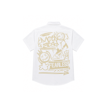 CAMISA INFANTIL OVERSIZE - NIÑO - COLECCIÓN VIBRAS  URBANAS