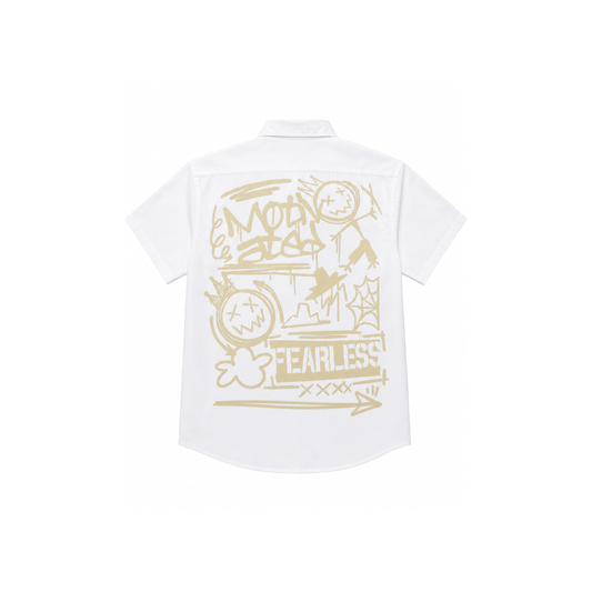 CAMISA INFANTIL OVERSIZE - NIÑO - COLECCIÓN VIBRAS  URBANAS