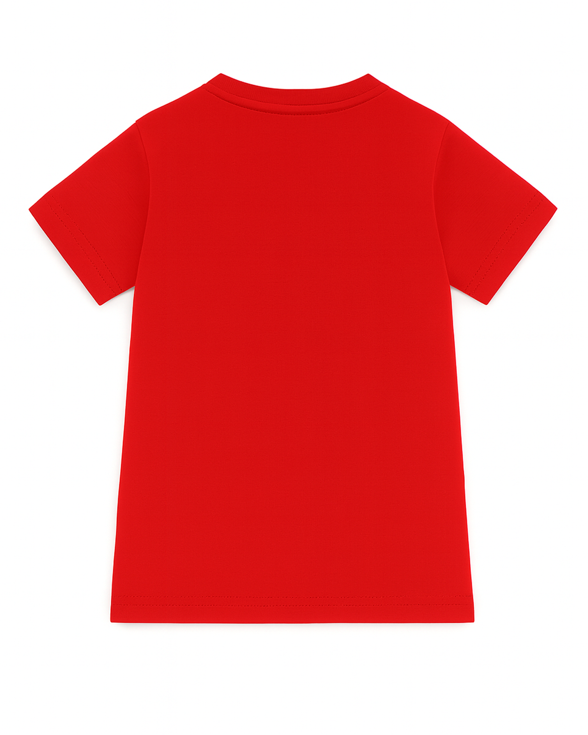 Camiseta basica para niño roja