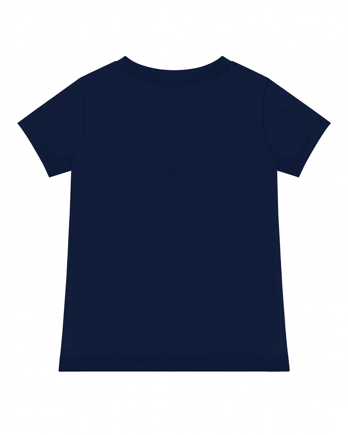 Camiseta basica para niño azul