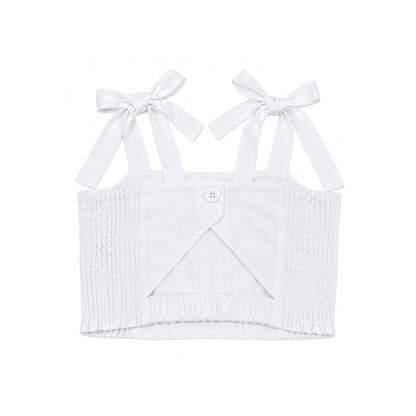 BLUSA BLANCO JUNIOR - NIÑA - COLECCIÓN VIBRAS URBANAS
