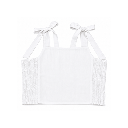BLUSA BLANCO JUNIOR - NIÑA - COLECCIÓN VIBRAS URBANAS