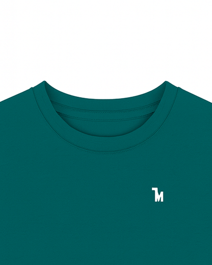 Camiseta basica para niño verde