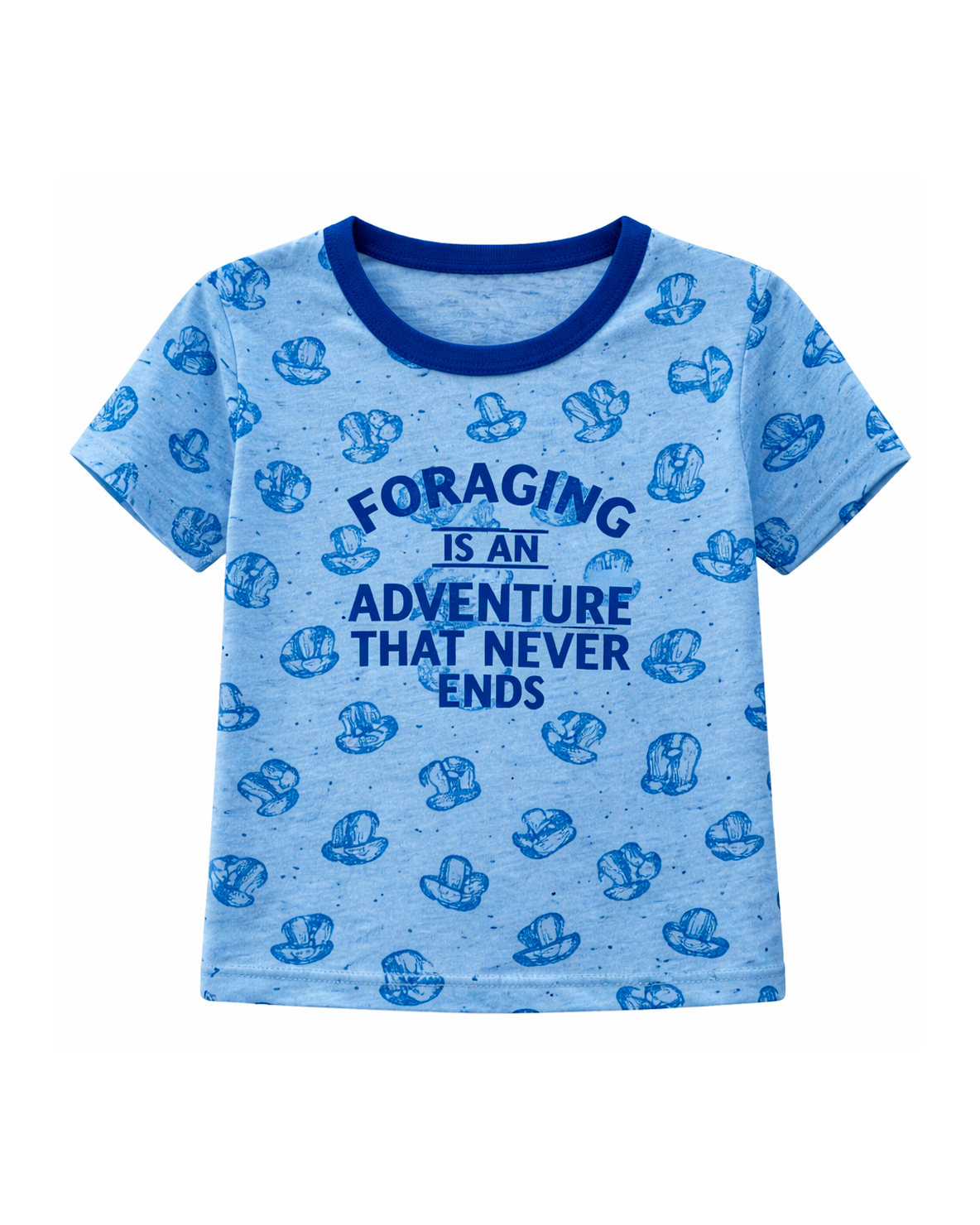 Camiseta Infantil Azul Estampada “Adventure”