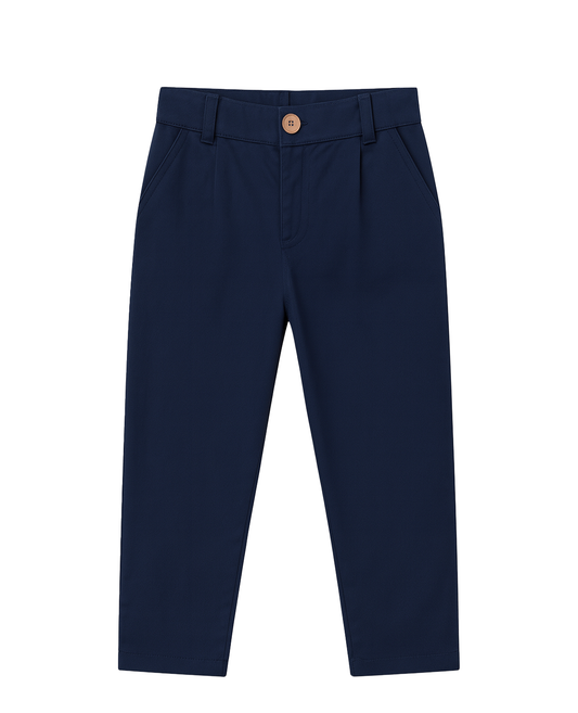 Pantalón azul marino clásico
