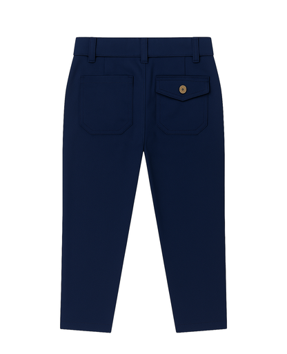 Pantalón azul marino clásico