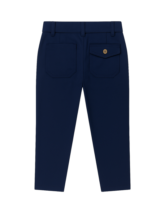 Pantalón azul marino clásico