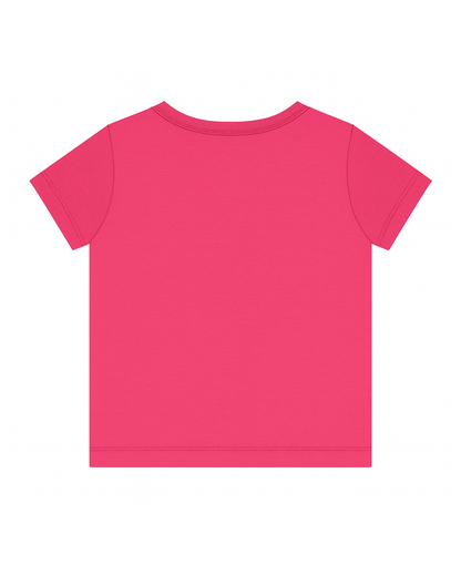Blusa básica para recien nacida niña Coral