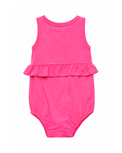 Body Rosa para bebé con Bolero y Botones Frontales