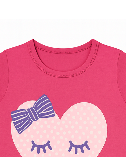 Blusa básica para recien nacida niña Coral