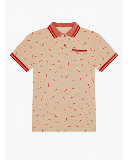 Camiseta Polo Estampada - Diseño Dinámico