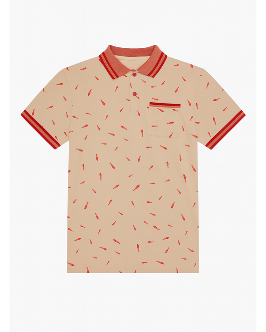 Camiseta Polo Estampada - Diseño Dinámico