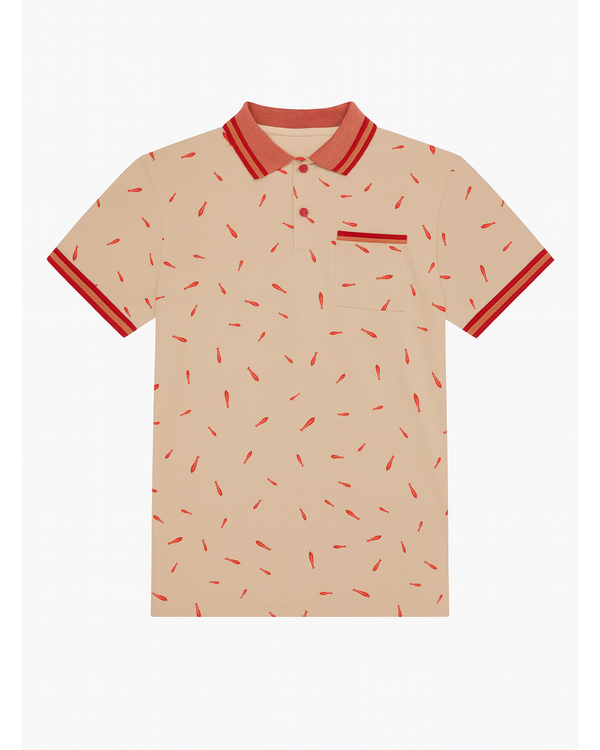Camiseta Polo Estampada - Diseño Dinámico