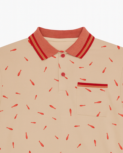 Camiseta Polo Estampada - Diseño Dinámico