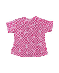 Blusa para recien nacida niña Corazones