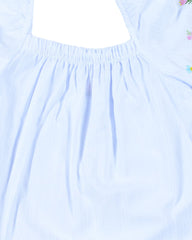 Blusa para recien nacida niña blanca