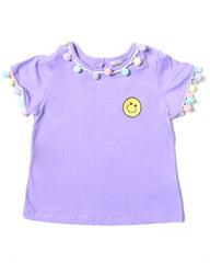 Blusa para recien nacida niña uva