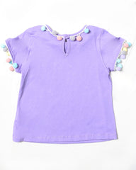 Blusa para recien nacida niña uva