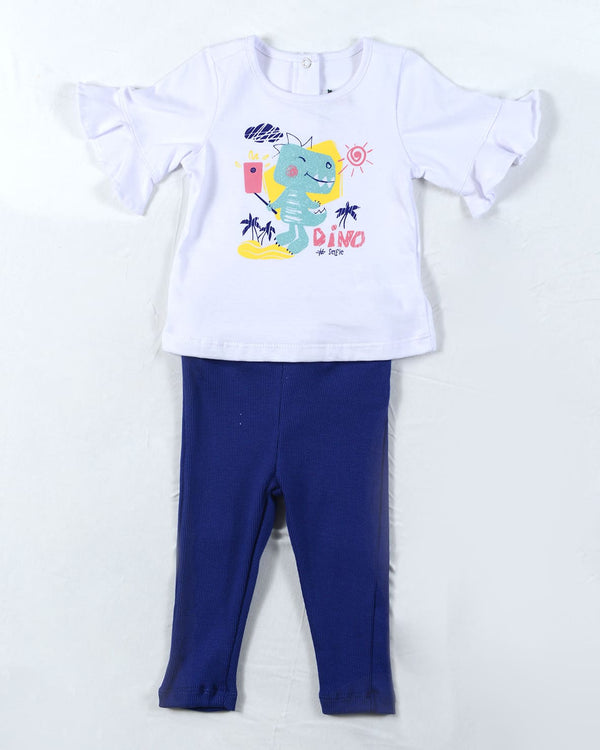 Conjunto para recien nacida niña azul navy