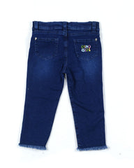 Pantalon para recien nacida niña denim