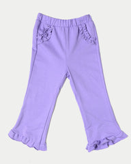 Pantalon para recien nacida niña uva