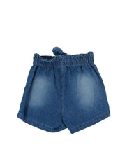 Short para recien nacida niña Denim