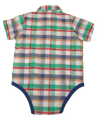 Camisa para recien nacido niño Verde