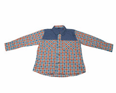 Camisa para recien nacido niño Naranja