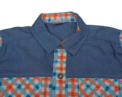 Camisa para recien nacido niño Naranja