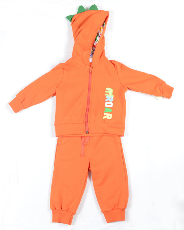 Conjunto para recien nacido niño naranja