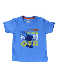 Camiseta para recien nacido niño azul