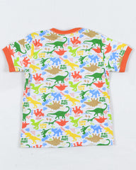 Camiseta para recien nacido niño dinosaurios