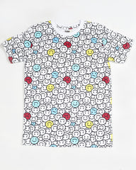 T-shirt para recien nacido niño emoji