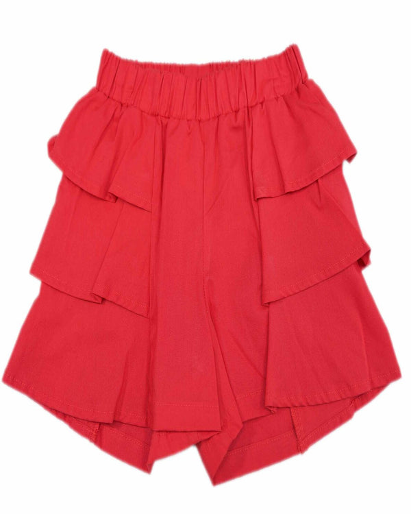 Short para recien nacida niña Rojo